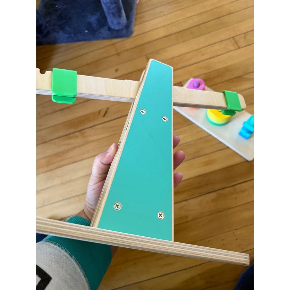 Lovevery toy bundle shape stacker puzzle‎ and scale